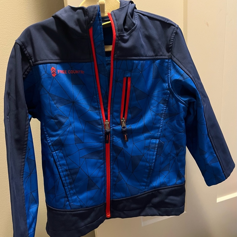 Free Country Navy and Neon Jacket